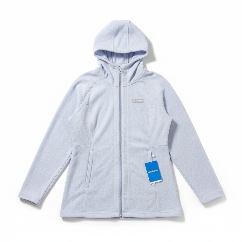 Columbia Benton Springs II Long Hoodie Women M Blue Gorpcore Outdoor Active